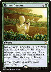 Estação da Colheita / Harvest Season - Magic: The Gathering - MoxLand