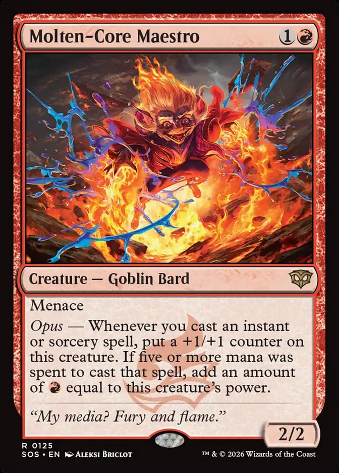 Molten-Core Maestro - Magic: The Gathering - MoxLand