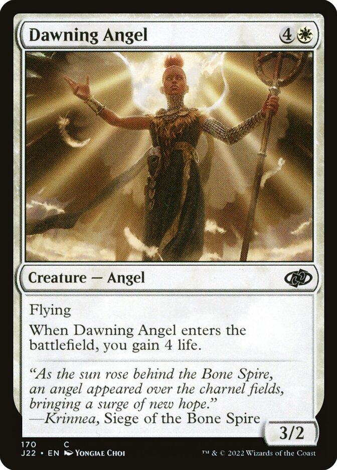 Anjo do Alvorecer / Dawning Angel - Magic: The Gathering - MoxLand