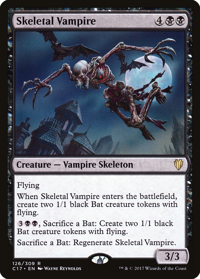 Vampiro Esquelético / Skeletal Vampire - Magic: The Gathering - MoxLand