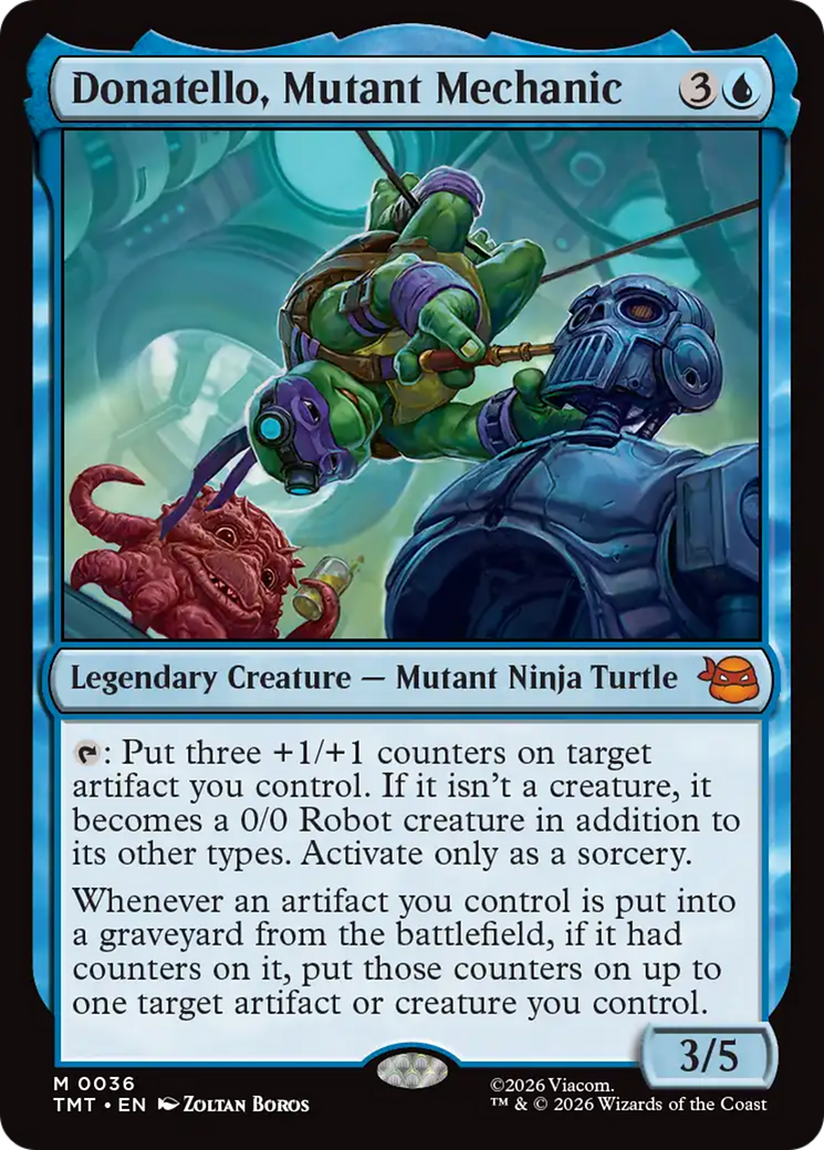 Donatello, Mutant Mechanic - Magic: The Gathering - MoxLand