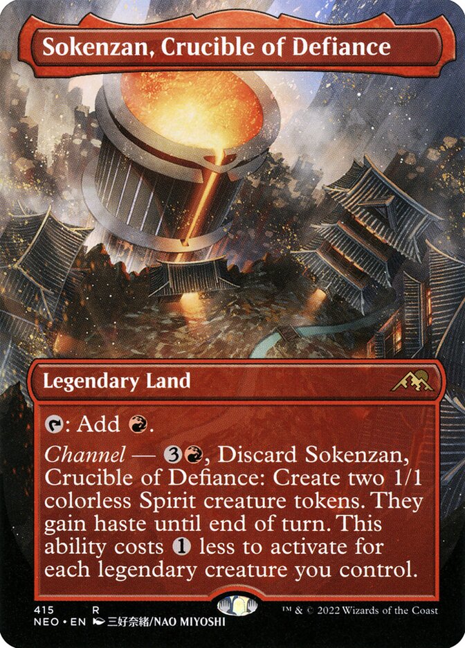 Sokenzan, Crisol da Afronta / Sokenzan, Crucible of Defiance - Magic: The Gathering - MoxLand
