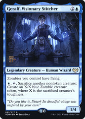 Geralf, Suturador Visionário / Geralf, Visionary Stitcher - Magic: The Gathering - MoxLand
