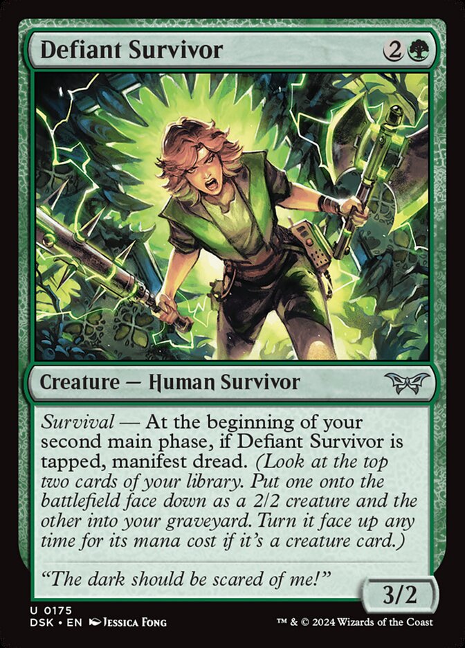 Sobrevivente Audaz / Defiant Survivor - Magic: The Gathering - MoxLand