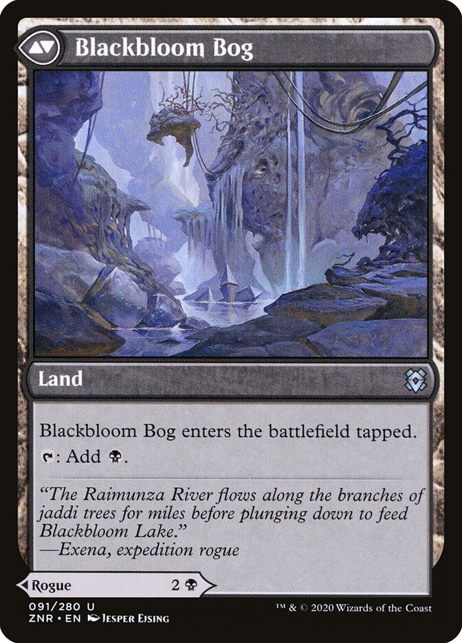 Ladina de Nigriflor / Blackbloom Rogue - Magic: The Gathering - MoxLand