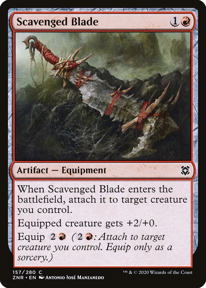 Lâmina Salvada / Scavenged Blade - Magic: The Gathering - MoxLand