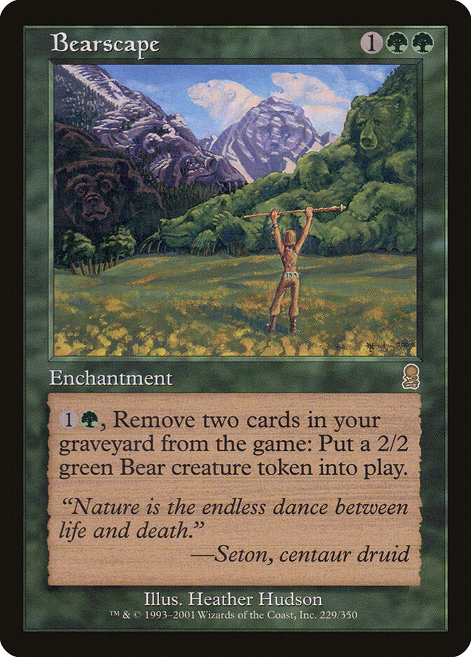 Vale dos Ursos / Bearscape - Magic: The Gathering - MoxLand