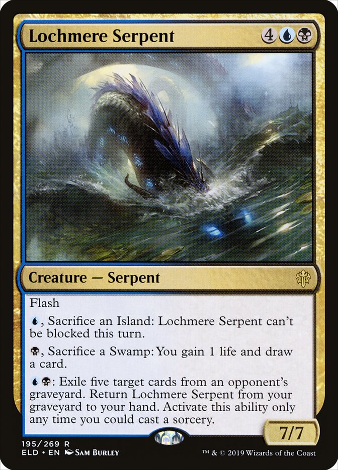 Serpente do Lago Mere / Lochmere Serpent - Magic: The Gathering - MoxLand