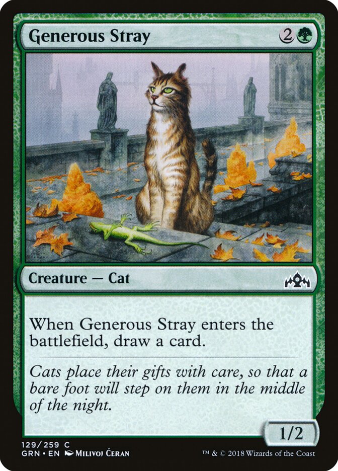 Vira-lata Generoso / Generous Stray - Magic: The Gathering - MoxLand