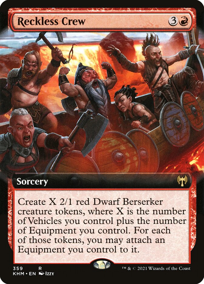 Tripulação Imprudente / Reckless Crew - Magic: The Gathering - MoxLand