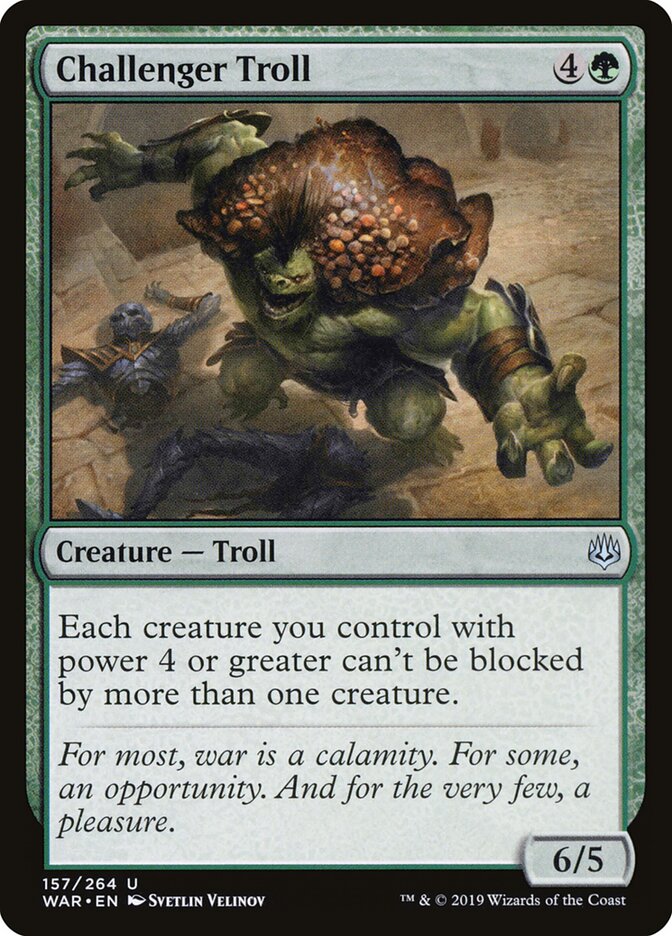 Trol Desafiante / Challenger Troll - Magic: The Gathering - MoxLand