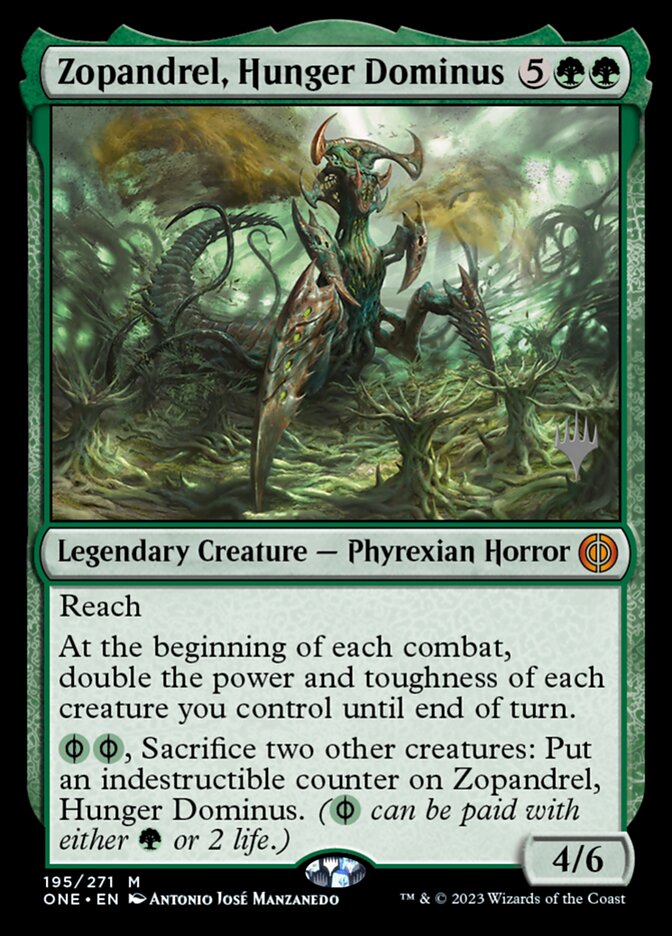 Zopandrel, Domina da Fome / Zopandrel, Hunger Dominus - Magic: The Gathering - MoxLand
