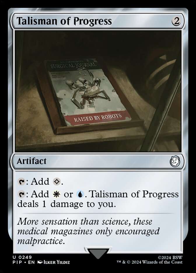 Talismã do Progresso / Talisman of Progress - Magic: The Gathering - MoxLand