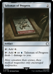Talismã do Progresso / Talisman of Progress - Magic: The Gathering - MoxLand