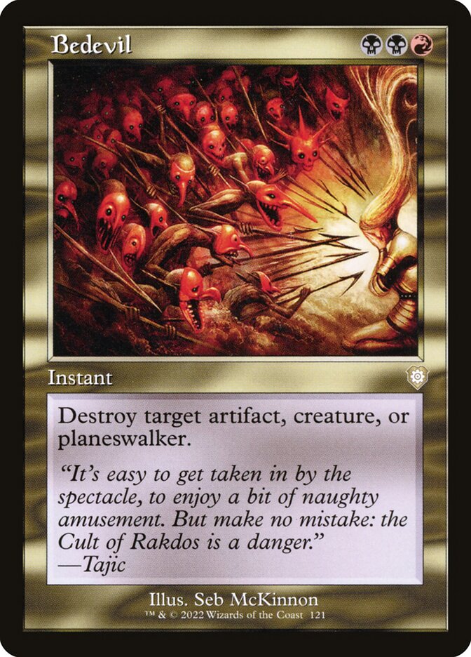 Atormentar / Bedevil - Magic: The Gathering - MoxLand