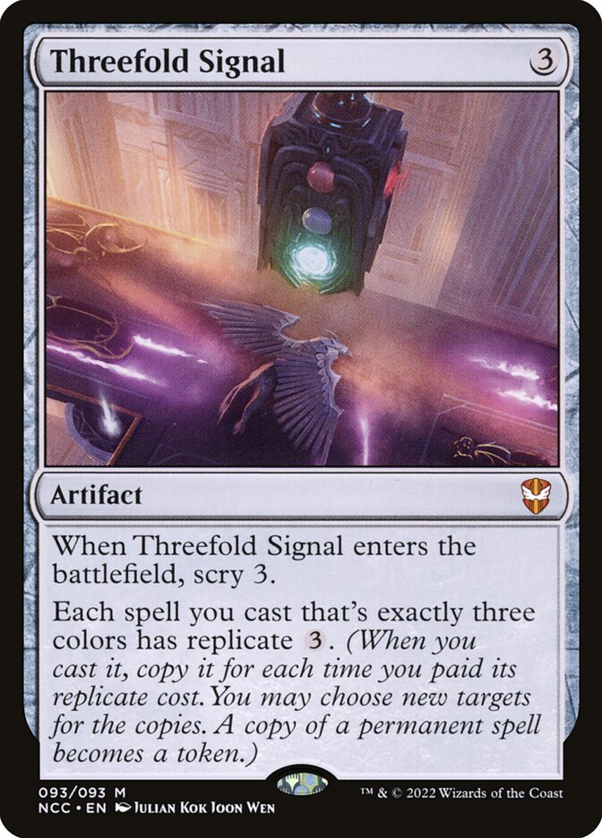 Semáforo Triplo / Threefold Signal - Magic: The Gathering - MoxLand