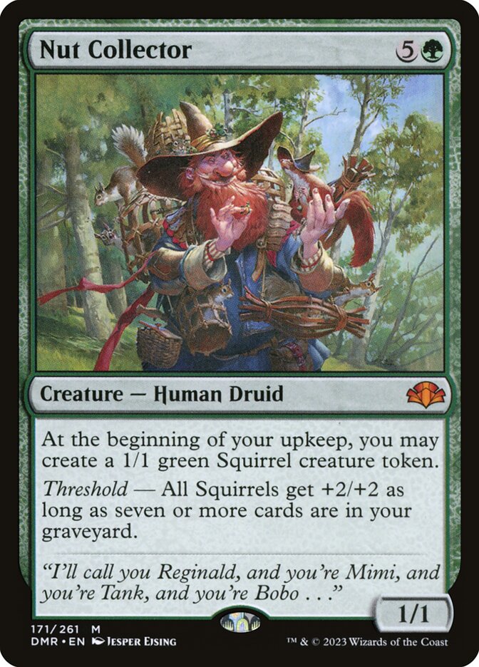 Catador de Nozes / Nut Collector - Magic: The Gathering - MoxLand