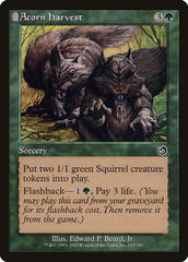 Colheita de Nozes / Acorn Harvest - Magic: The Gathering - MoxLand
