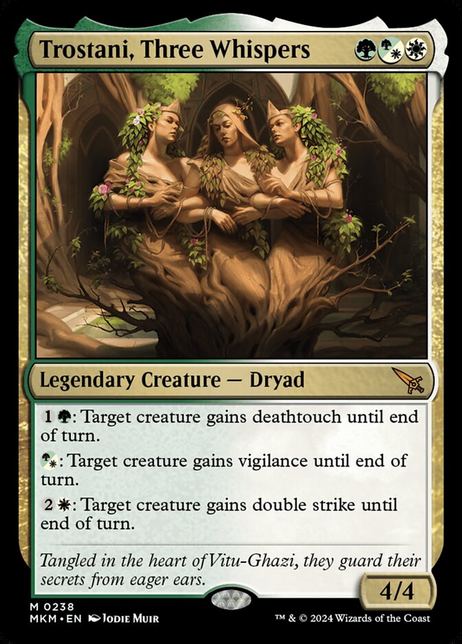Trostani, Três Sussurros / Trostani, Three Whispers - Magic: The Gathering - MoxLand