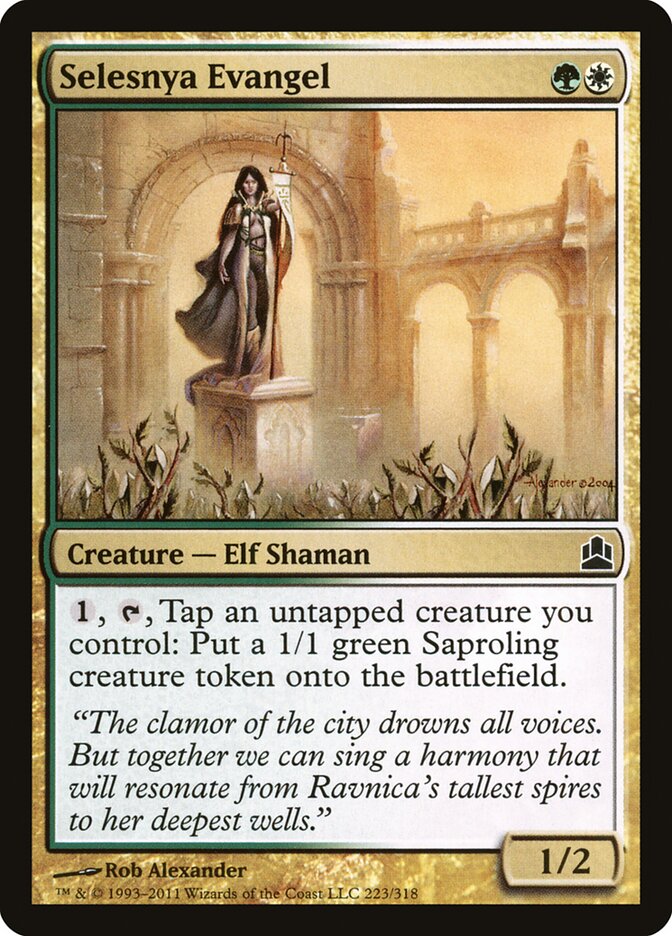 Missionária Selesnya / Selesnya Evangel - Magic: The Gathering - MoxLand