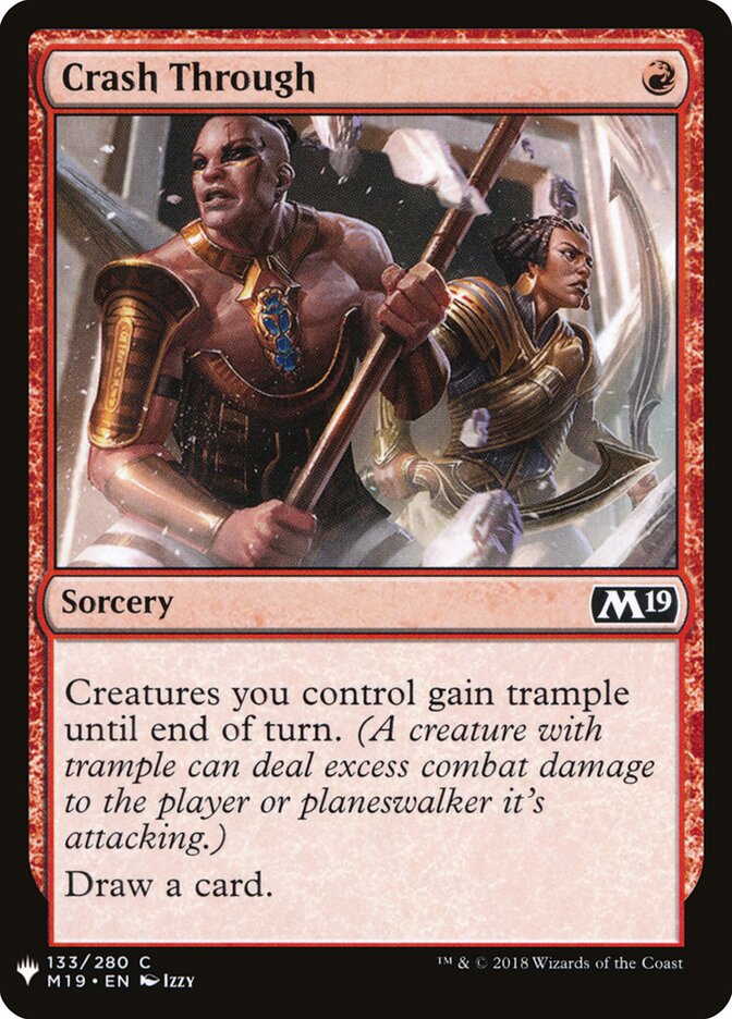 Irromper / Crash Through - Magic: The Gathering - MoxLand