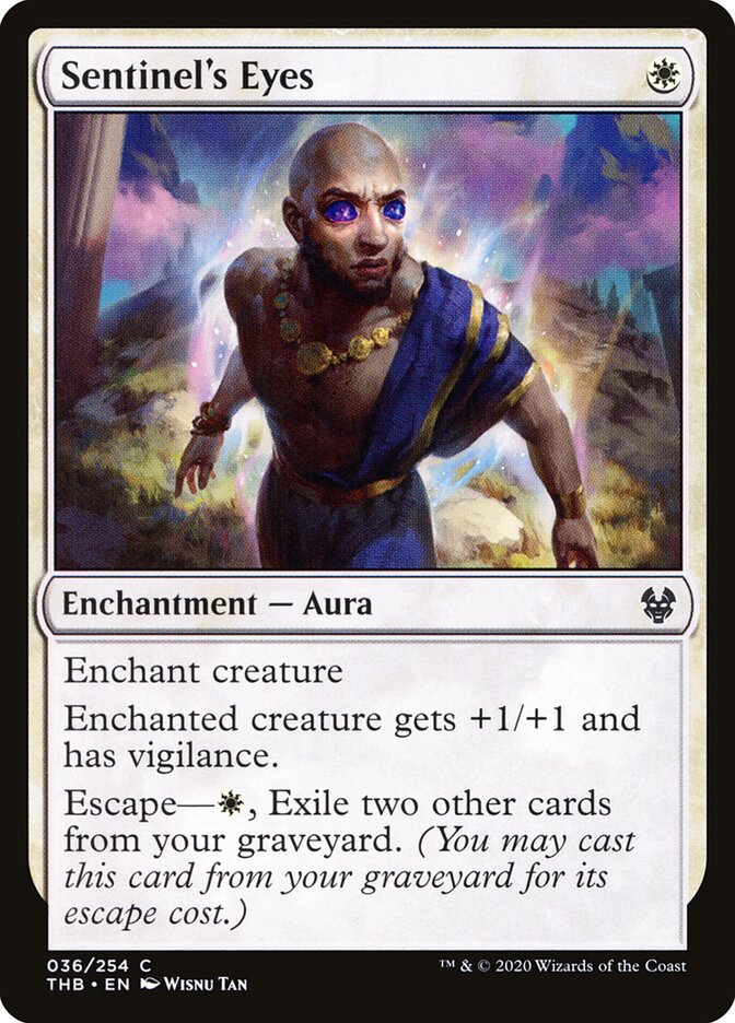 Olhos de Sentinela / Sentinel's Eyes - Magic: The Gathering - MoxLand