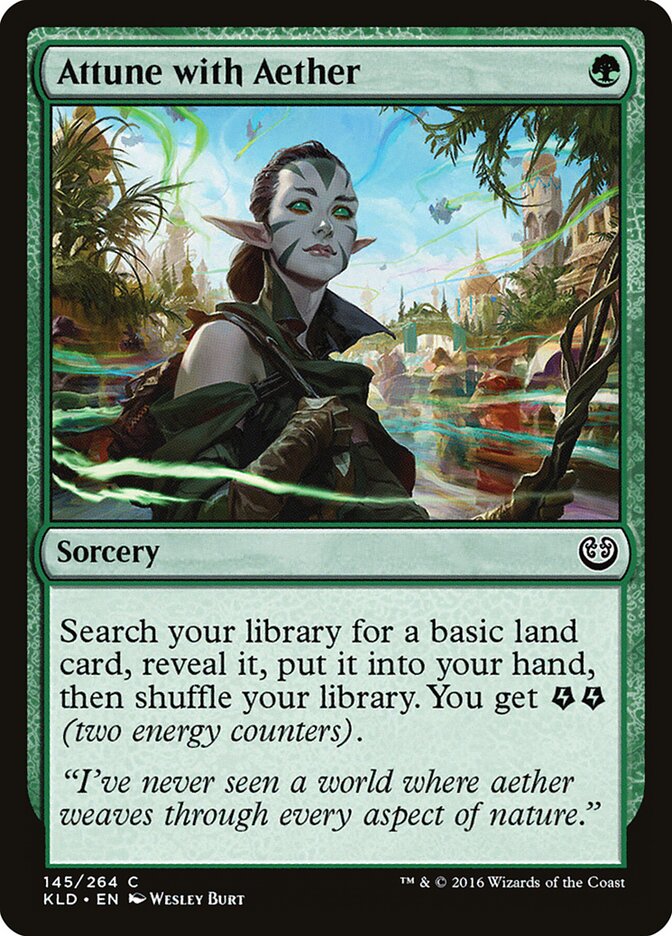 Harmonizar-se com o Éter / Attune with Aether - Magic: The Gathering - MoxLand
