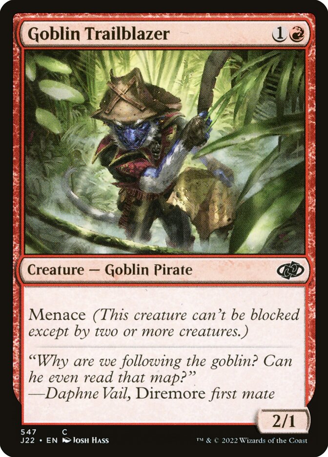 Desbravador Goblin / Goblin Trailblazer - Magic: The Gathering - MoxLand