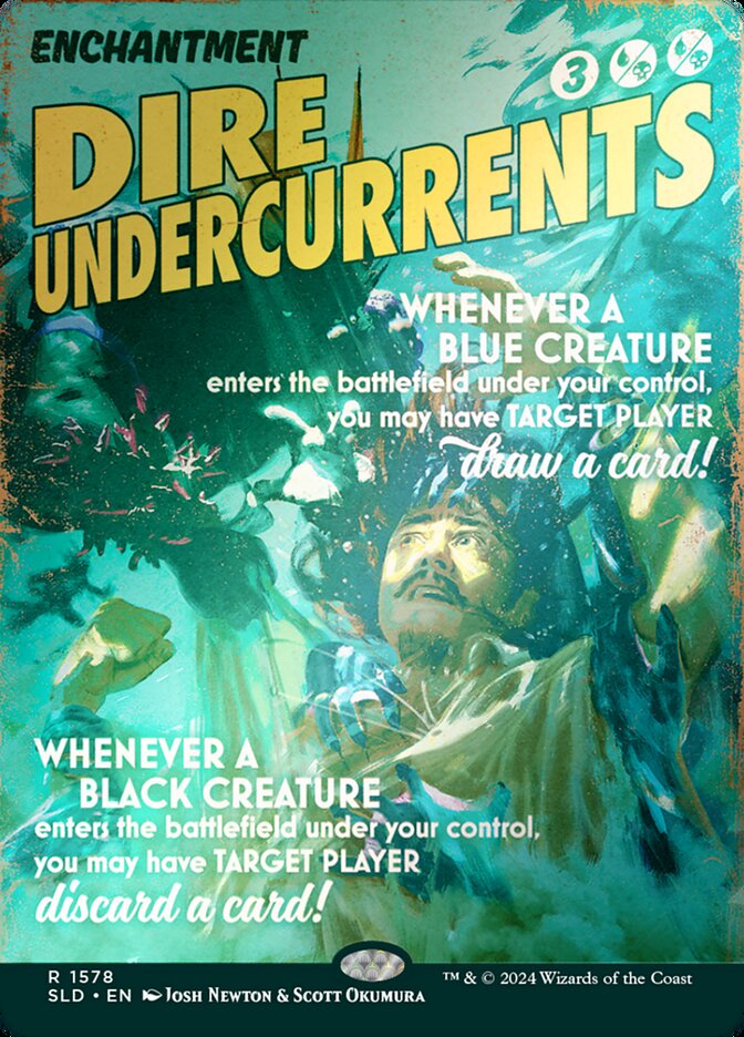 Subcorrentes Medonhas / Dire Undercurrents - Magic: The Gathering - MoxLand