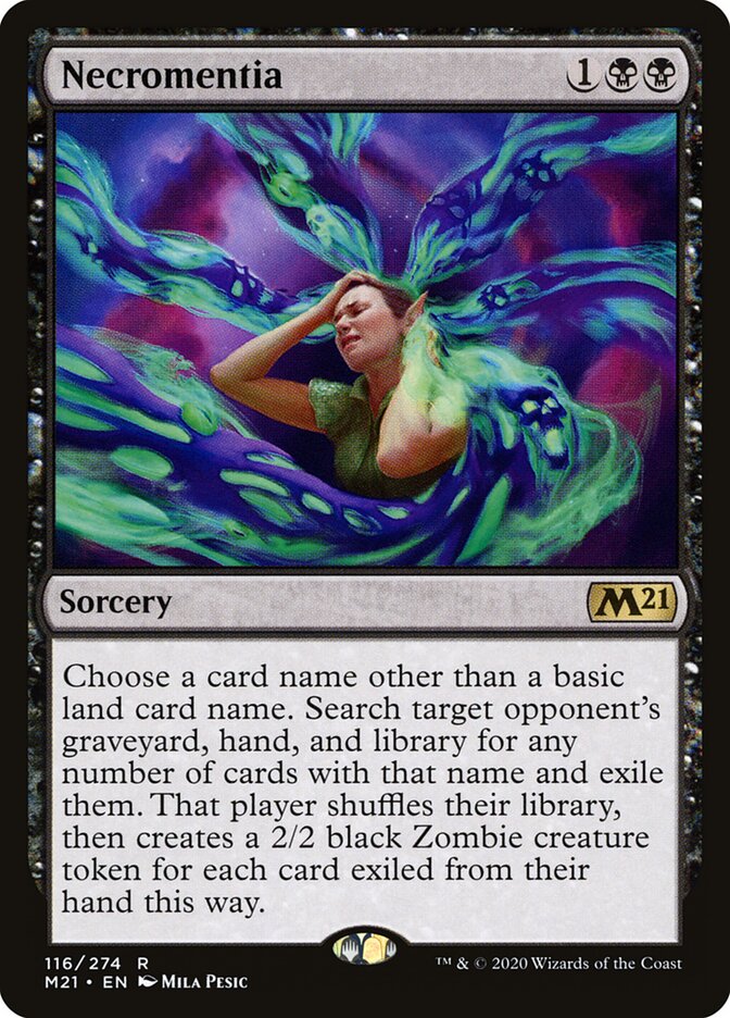 Necromência / Necromentia - Magic: The Gathering - MoxLand