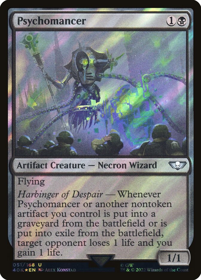 Psicomante / Psychomancer - Magic: The Gathering - MoxLand