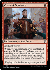 Maldição da Opulência / Curse of Opulence - Magic: The Gathering - MoxLand