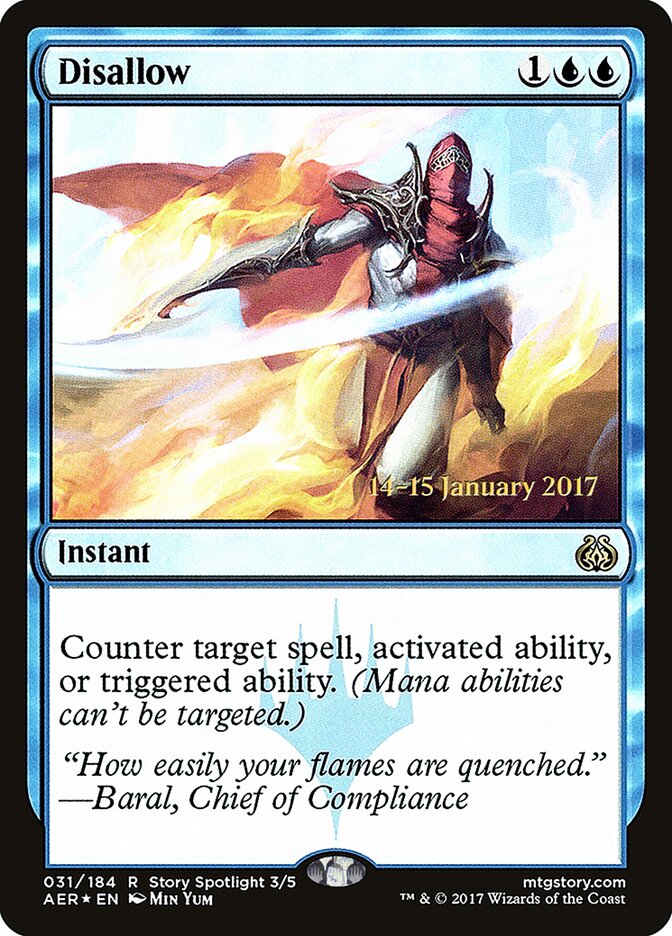 Desautorizar / Disallow - Magic: The Gathering - MoxLand
