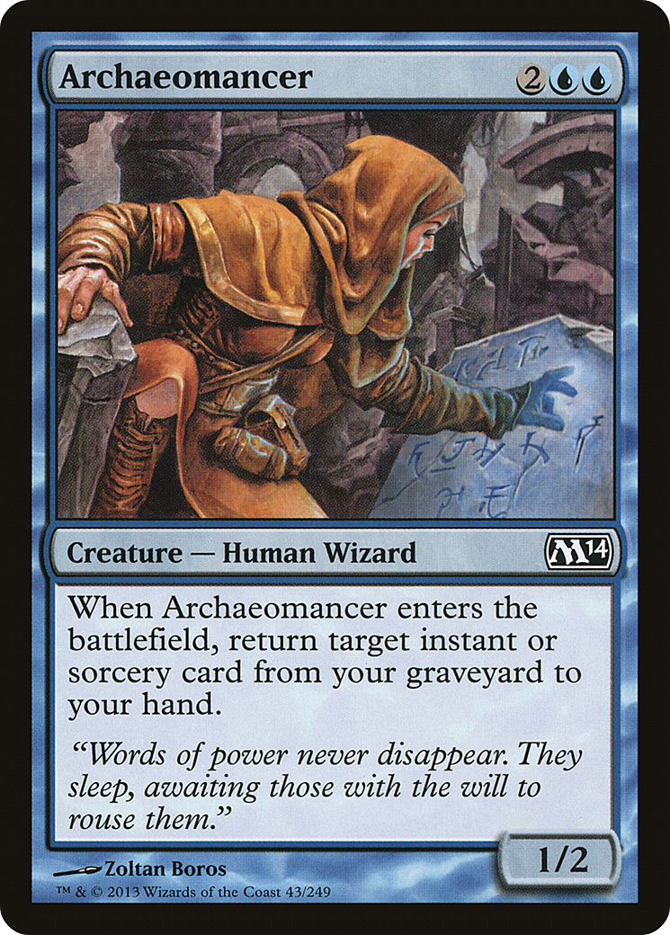 Arqueomante / Archaeomancer - Magic: The Gathering - MoxLand