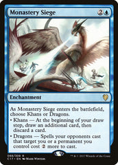 Cerco ao Monastério / Monastery Siege - Magic: The Gathering - MoxLand