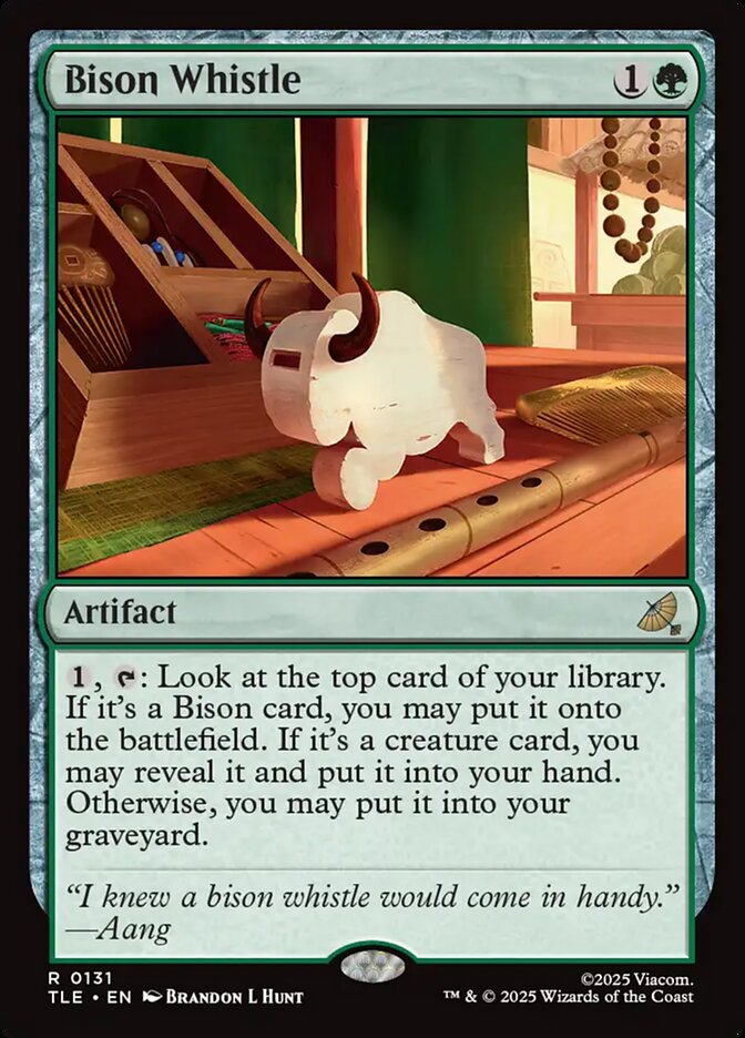 Apito de Bisão / Bison Whistle - Magic: The Gathering - MoxLand