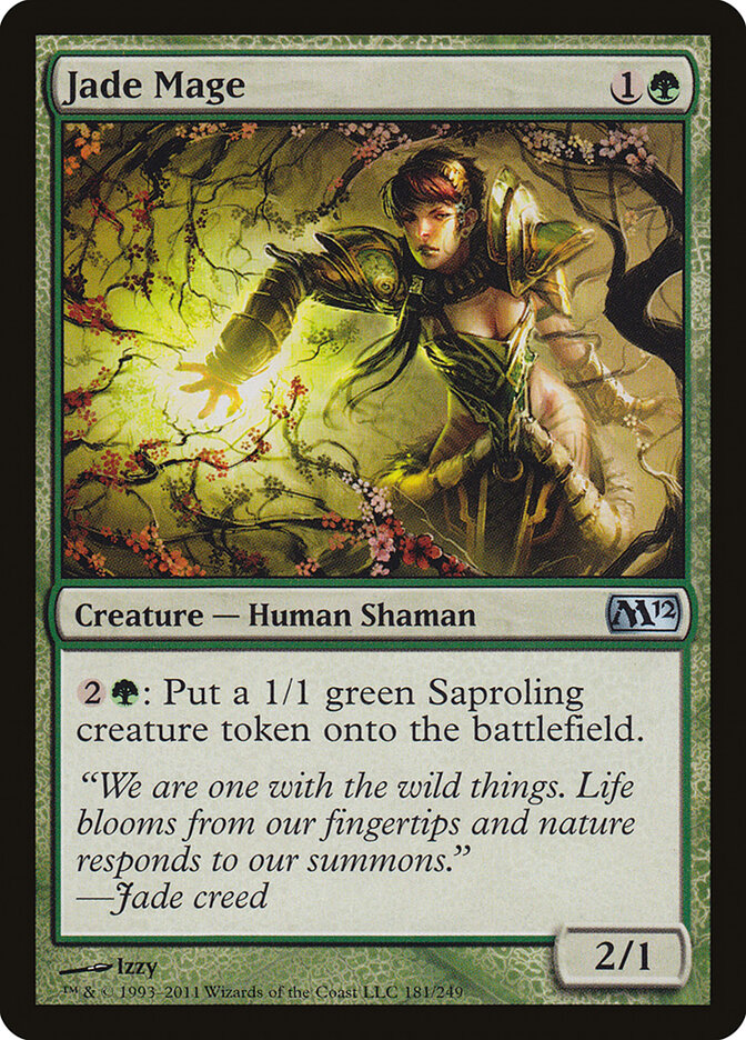 Mago Jade / Jade Mage - Magic: The Gathering - MoxLand