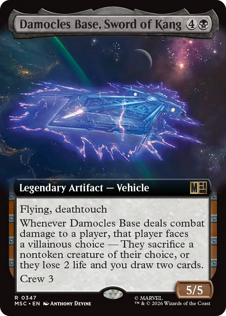 Damocles Base, Sword of Kang - Magic: The Gathering - MoxLand