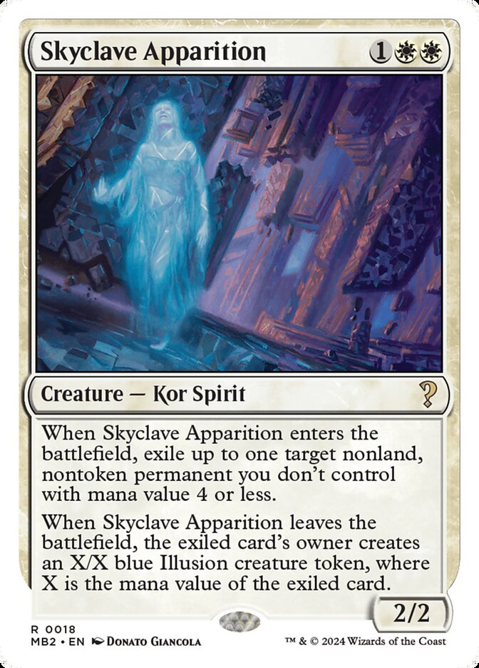 Aparição do Enclave Celeste / Skyclave Apparition - Magic: The Gathering - MoxLand