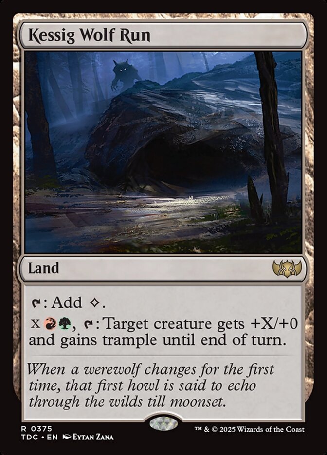 Toca do Lobo de Kessig / Kessig Wolf Run - Magic: The Gathering - MoxLand