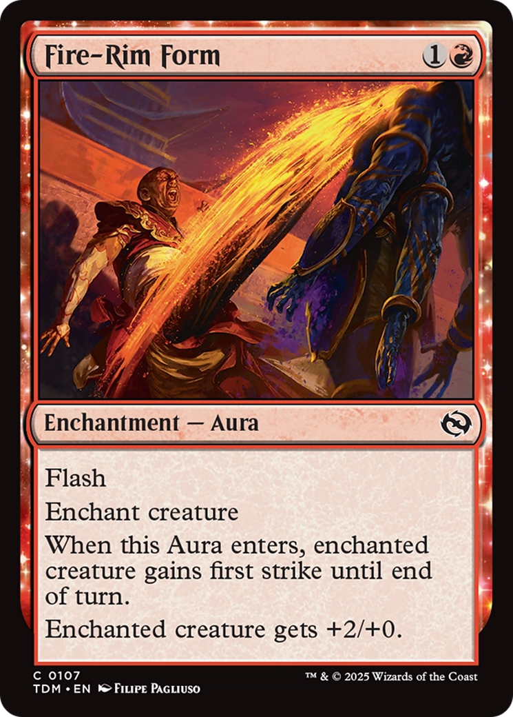 Forma do Círculo de Fogo / Fire-Rim Form - Magic: The Gathering - MoxLand