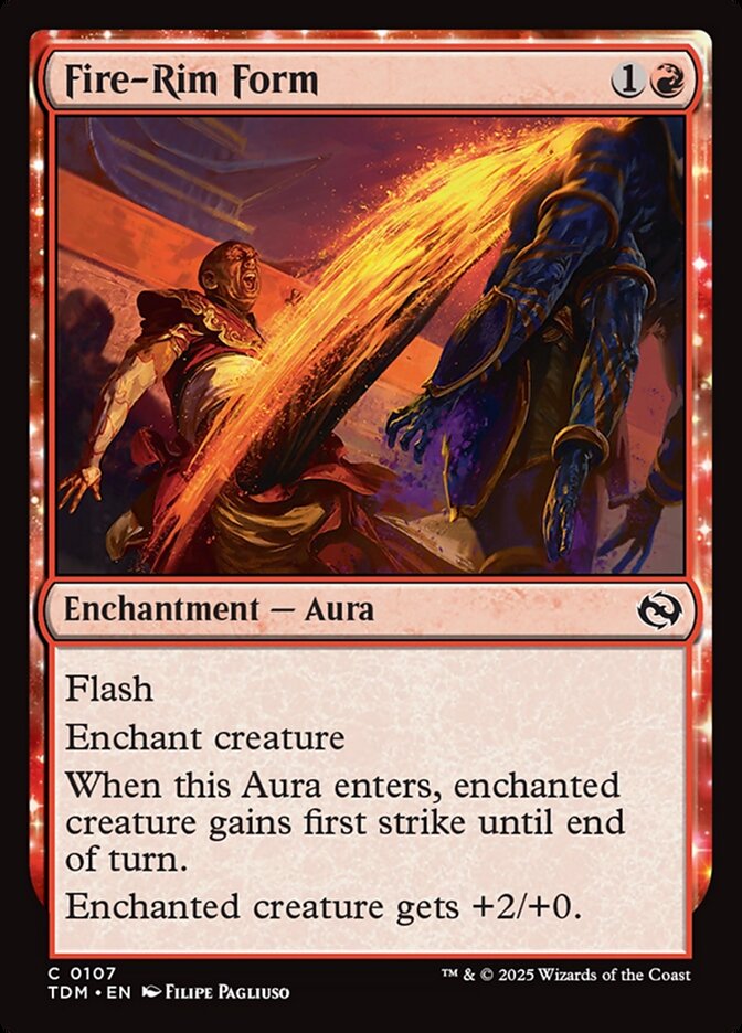 Forma do Círculo de Fogo / Fire-Rim Form - Magic: The Gathering - MoxLand
