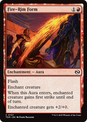 Forma do Círculo de Fogo / Fire-Rim Form - Magic: The Gathering - MoxLand
