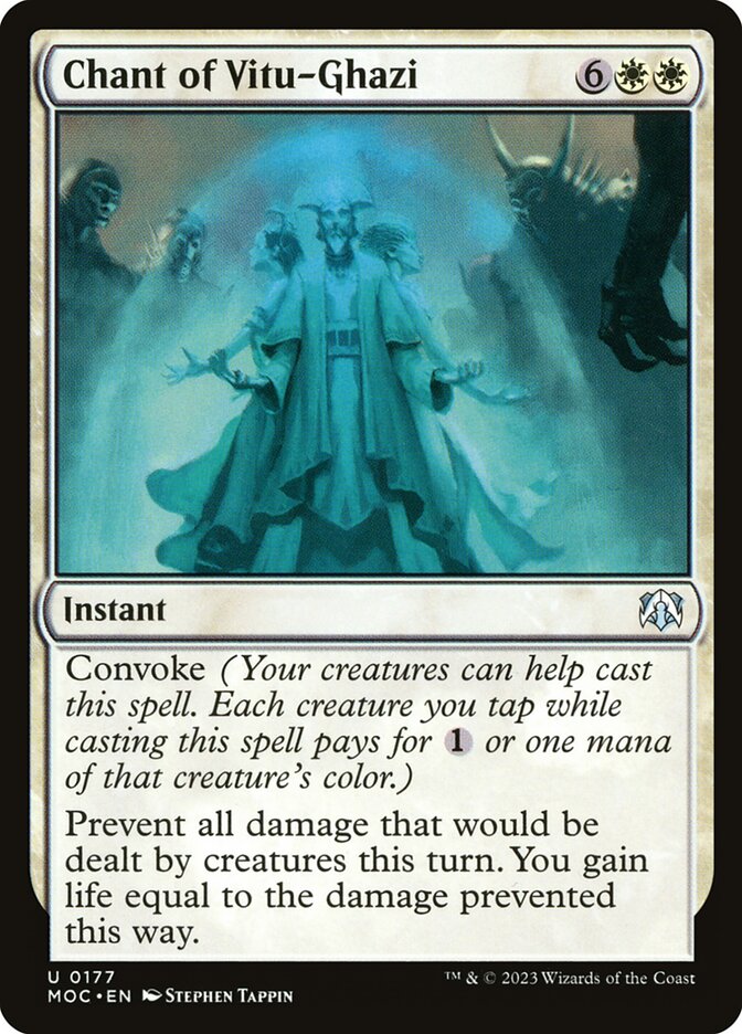 Canto de Vitu-Ghazi / Chant of Vitu-Ghazi - Magic: The Gathering - MoxLand