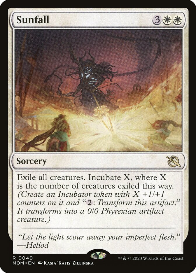 Queda Solar / Sunfall - Magic: The Gathering - MoxLand