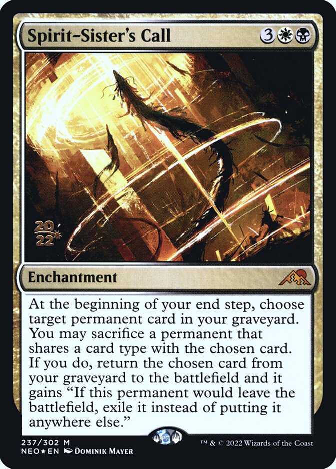Chamado da Irmã Espiritual / Spirit-Sister's Call - Magic: The Gathering - MoxLand