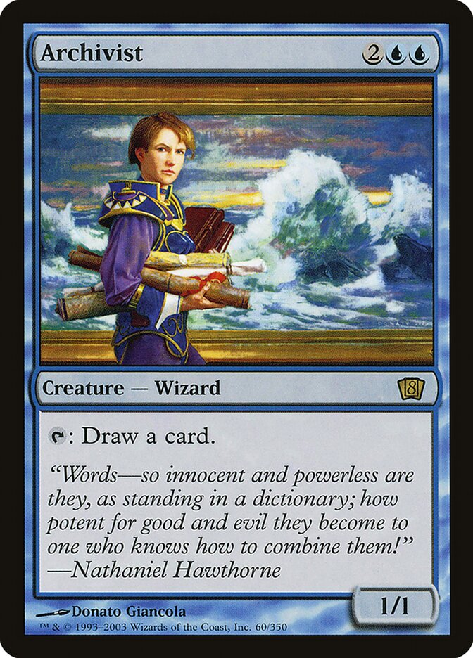 Arquivista / Archivist - Magic: The Gathering - MoxLand