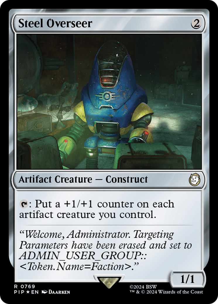 Supervisor de Aço / Steel Overseer - Magic: The Gathering - MoxLand