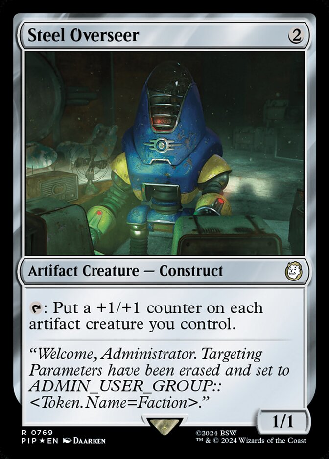 Supervisor de Aço / Steel Overseer - Magic: The Gathering - MoxLand