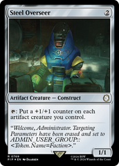 Supervisor de Aço / Steel Overseer - Magic: The Gathering - MoxLand